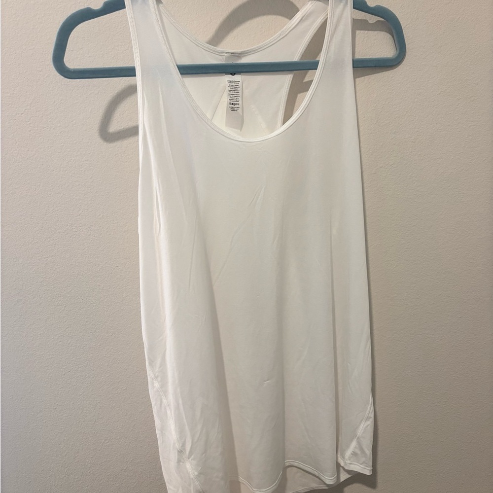 Lululemon Athletica White Tank Top